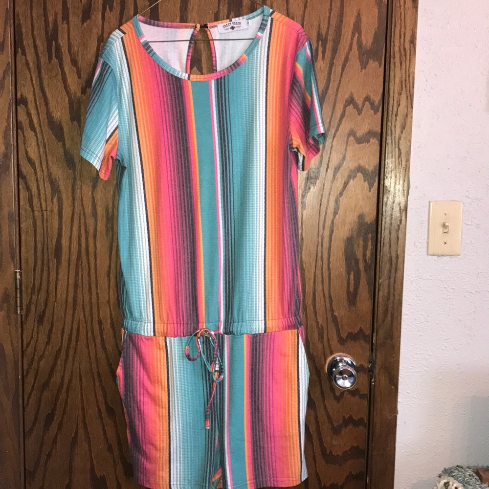 Crazy Train Romper